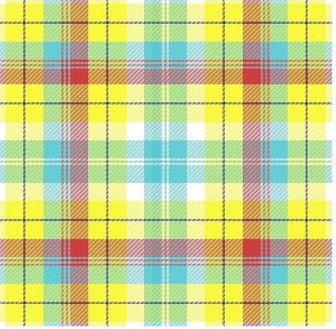 Sur mesure: Motif d'une écharpe en coton