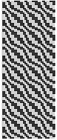 Métier d'Antan: Ceinture tissée en coton