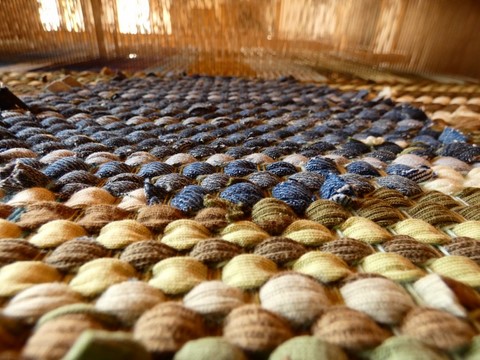 Tapis en t-shirts coton