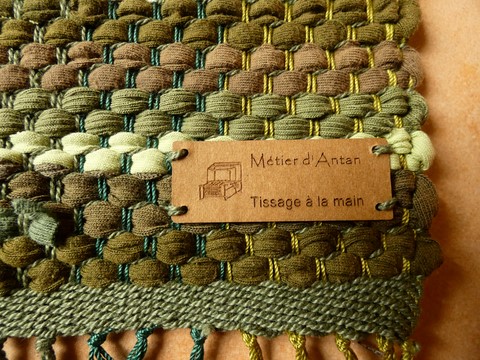 Tapis en t-shirts coton