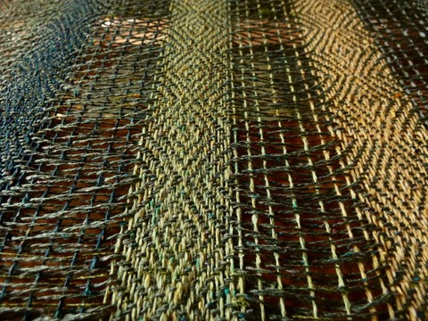 Echarpe en soie sauvage