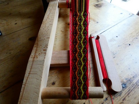 Métier d'Antan: Tissage aux tablettes