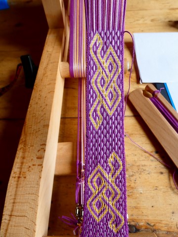 Métier d'Antan: Tissage aux tablettes