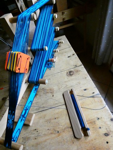 Métier d'Antan: Tissage aux tablettes